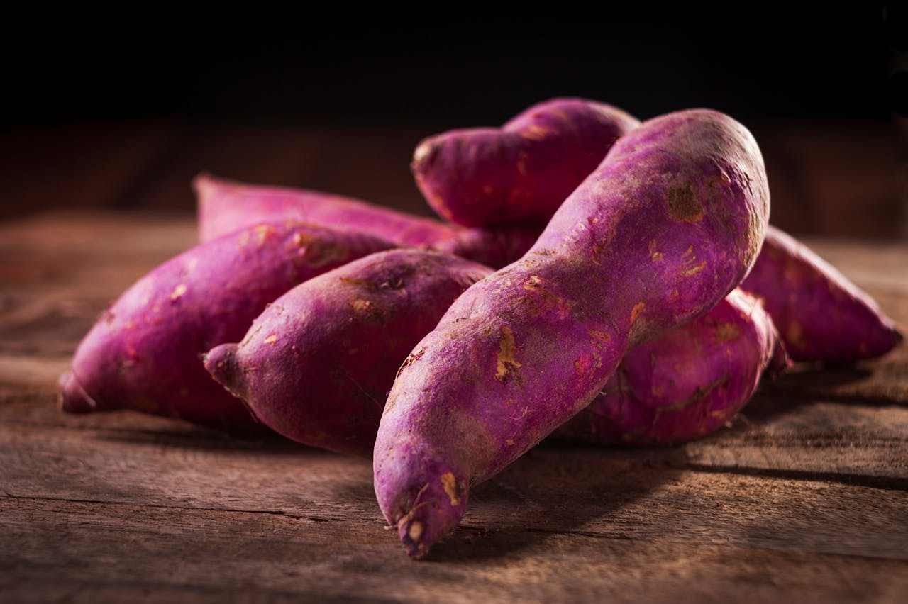 Rotate Older Sweet Potatoes to the Front