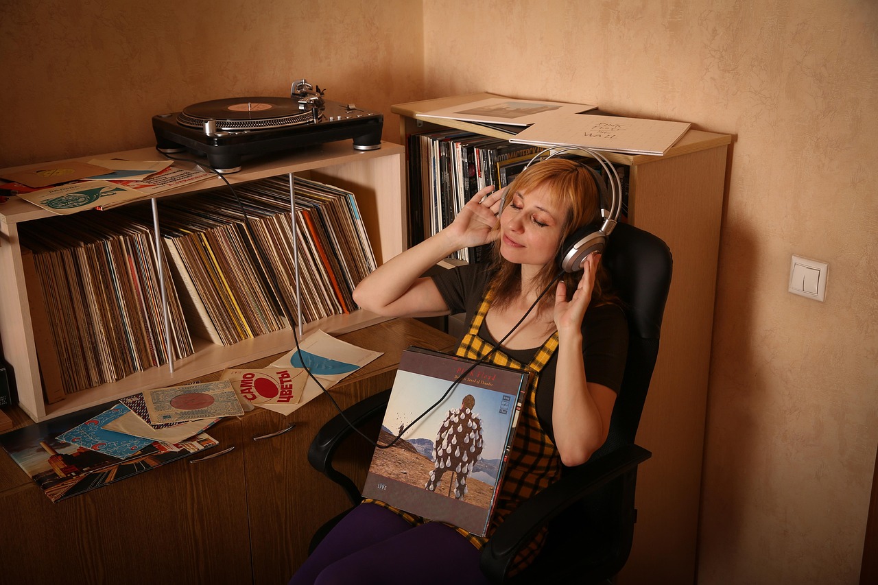 Listening to Vinyl Records