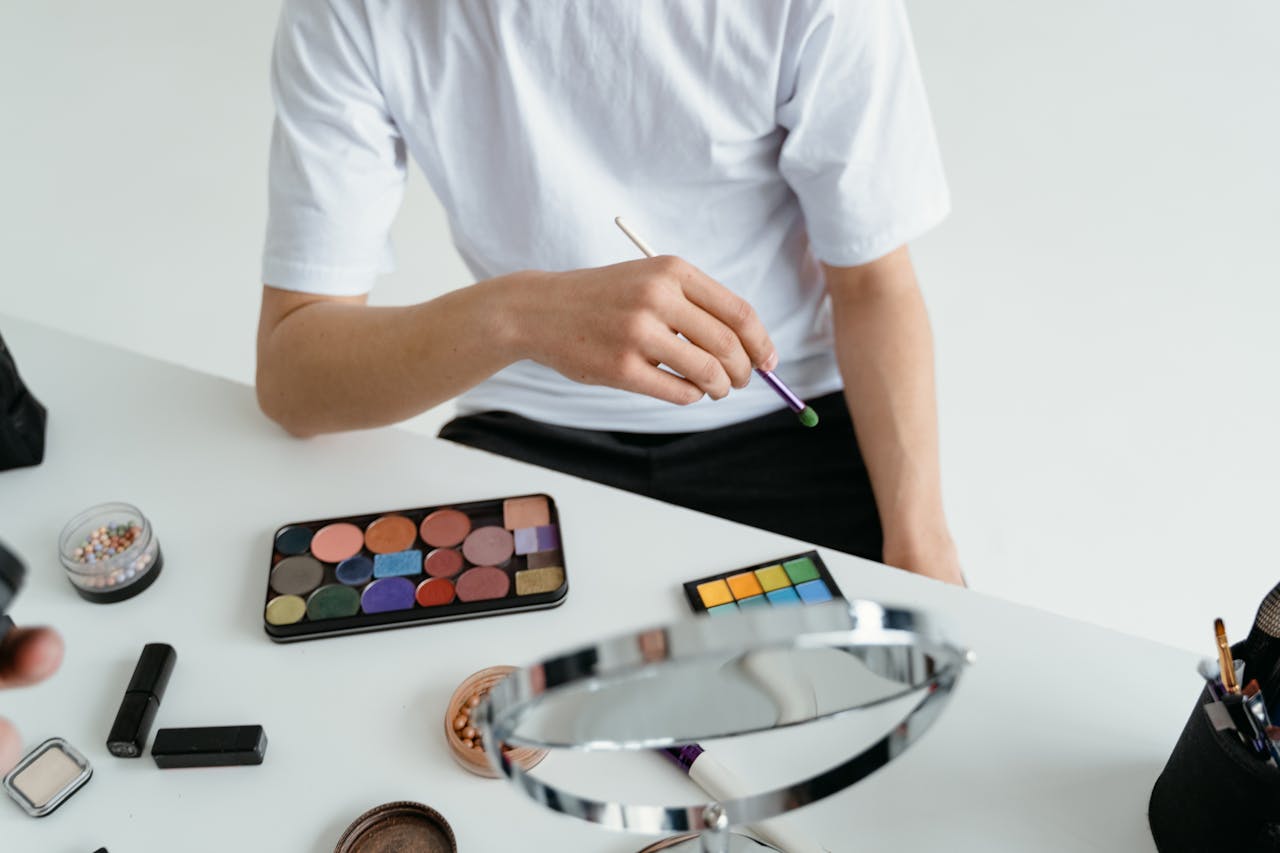 Cosmetic Products Like Mascara and Foundation
