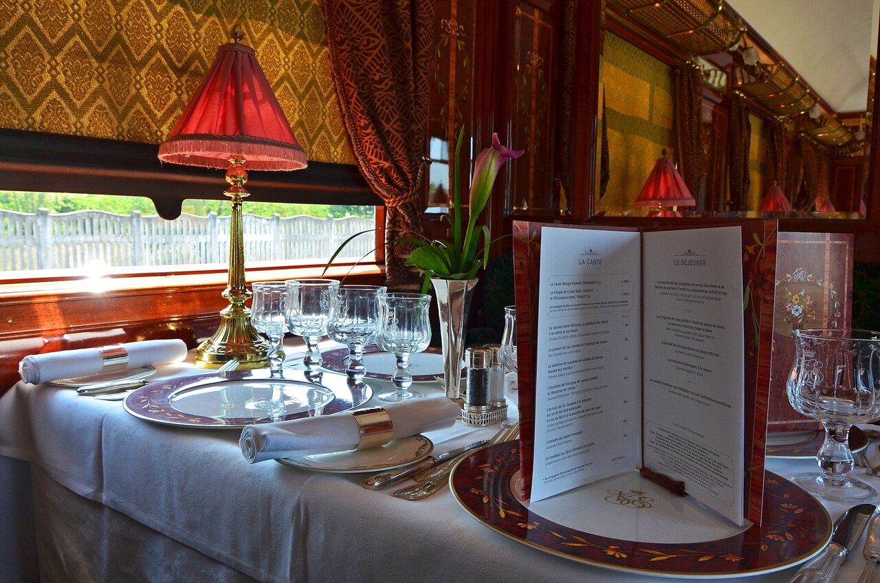 Dining on the Orient Express
