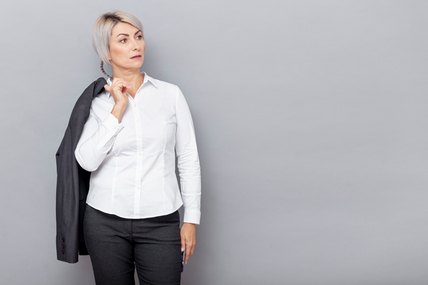 High-Contrast Black and White Outfits Only