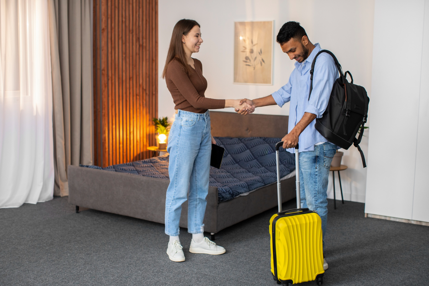 Carrying Your Luggage to Your Room With Care
