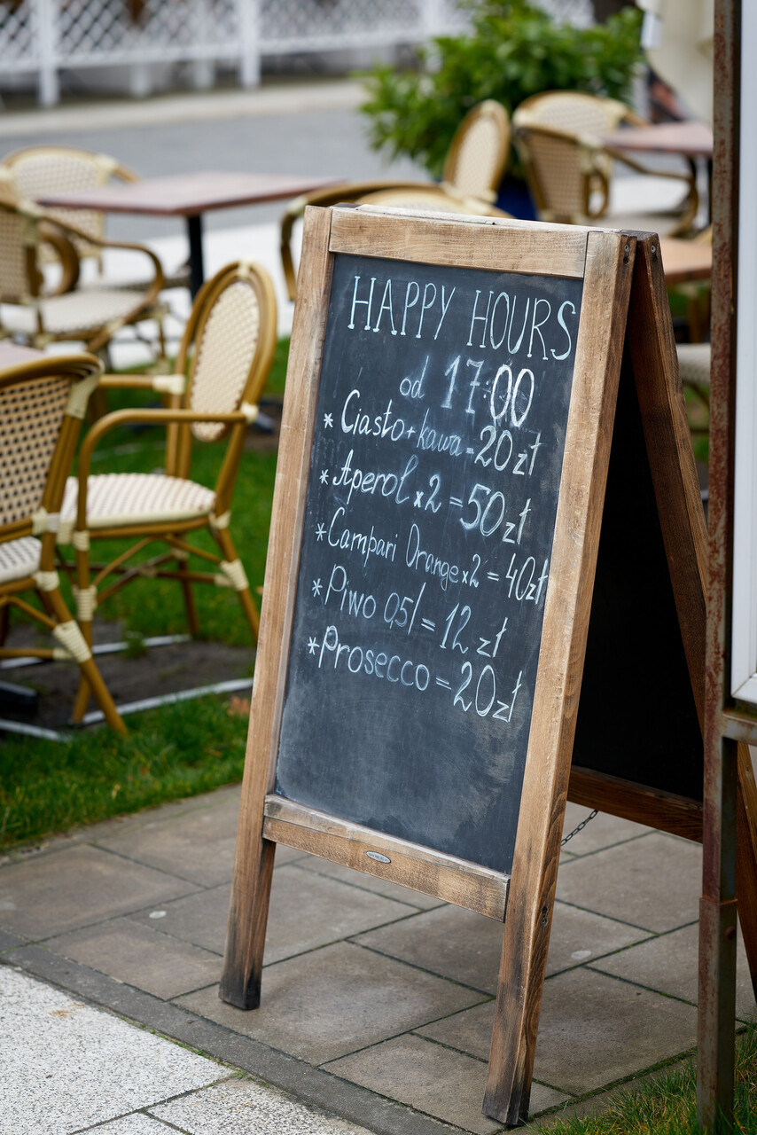 Happy hour fine print