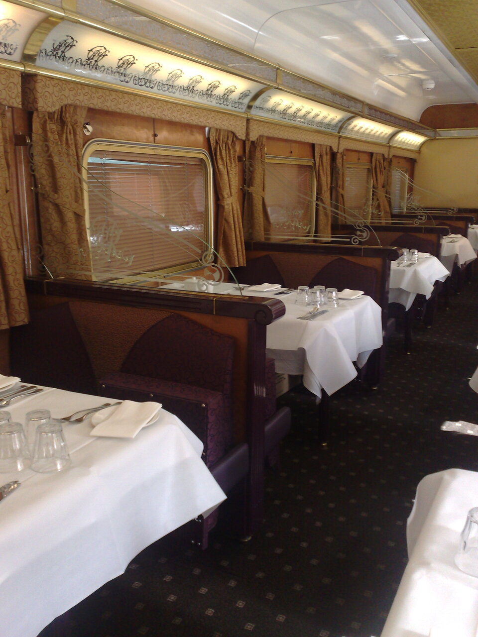 Indian Pacific Dining Car