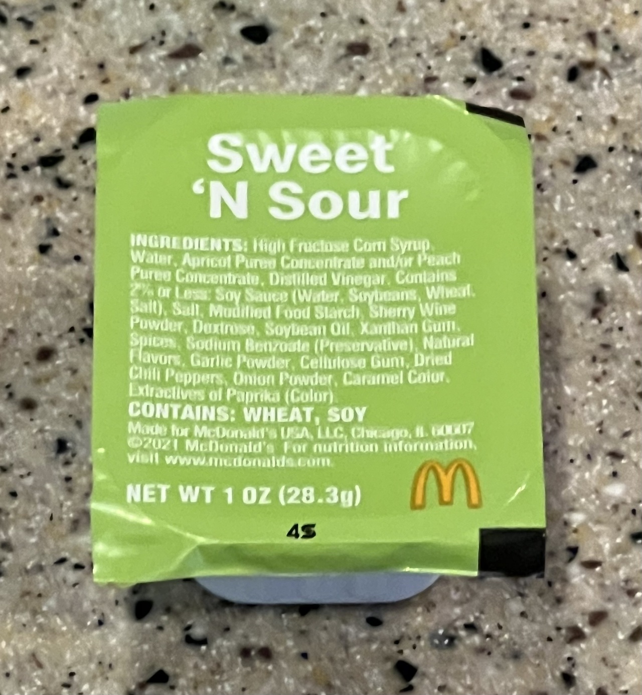 McDonald’s Sweet ‘N Sour