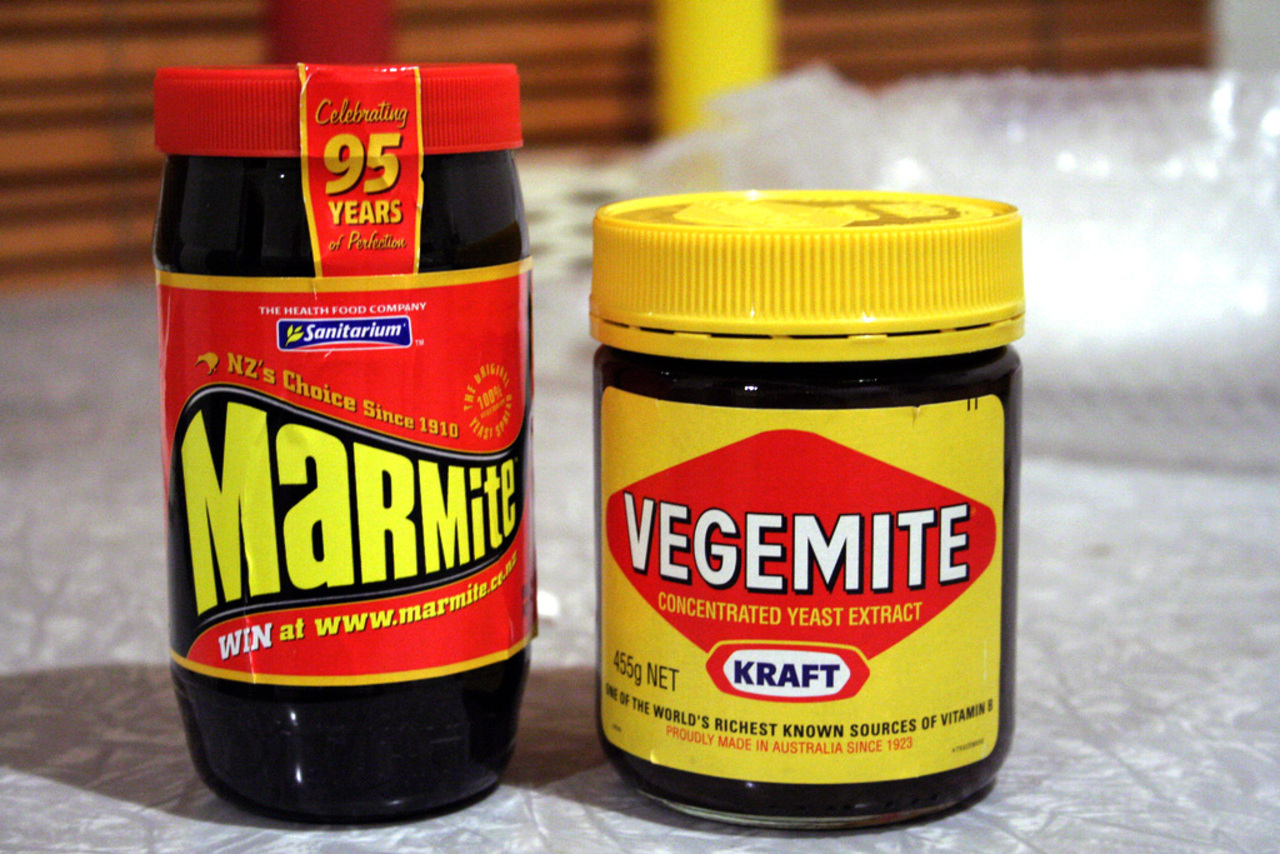 Marmite and Vegemite 