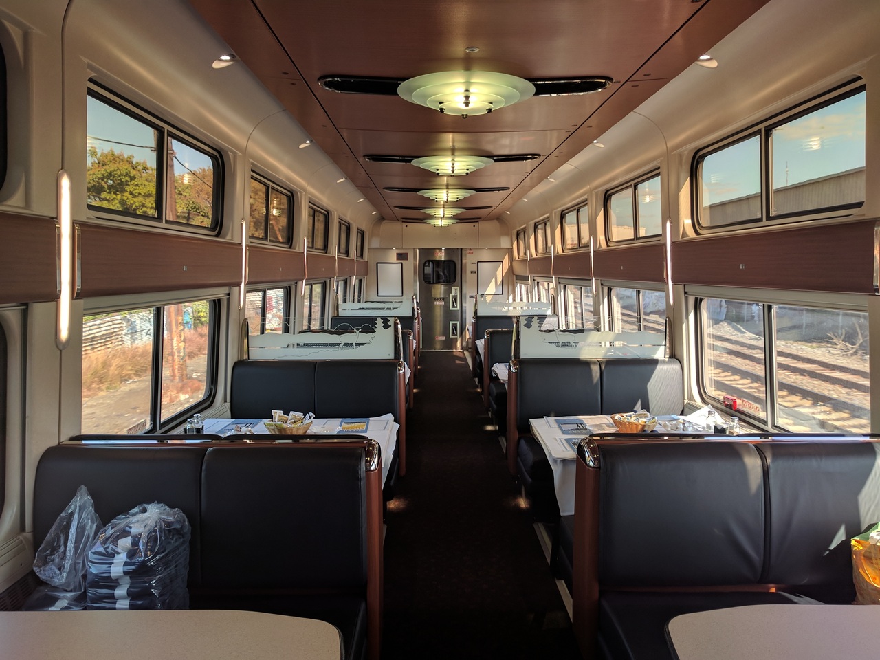 Classic Amtrak Heritage Dining Cars