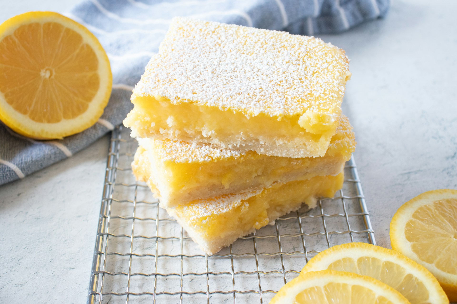 Lemon Glaze Sugar Cookie Bars