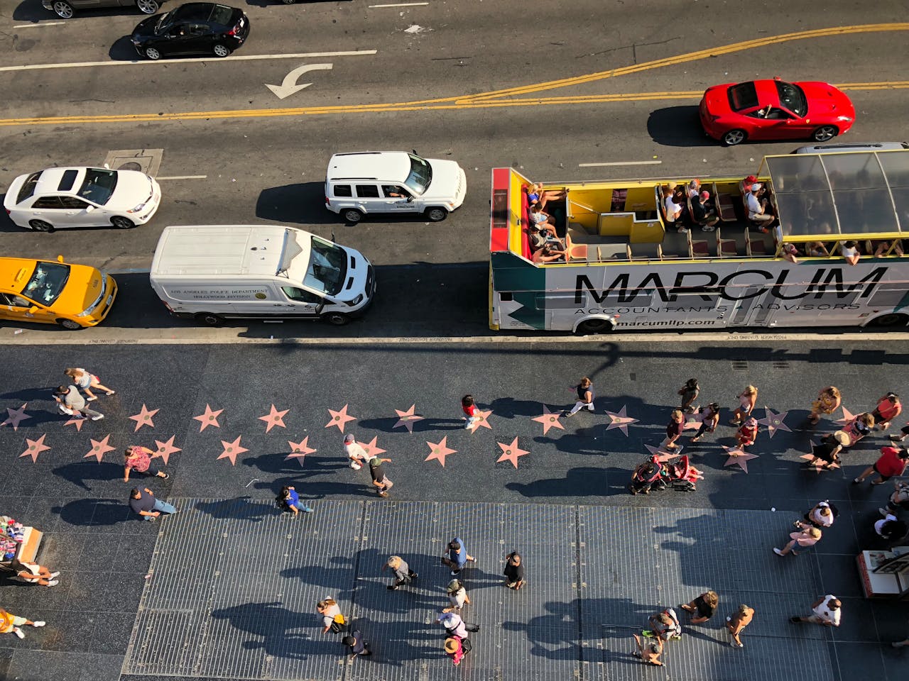 The Hollywood Walk of Fame, Los Angeles