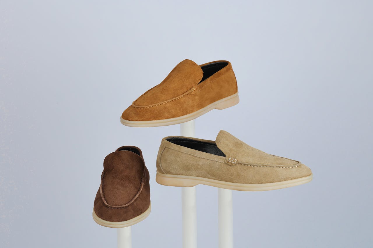 Suede Loafers Built for Long Walking Days