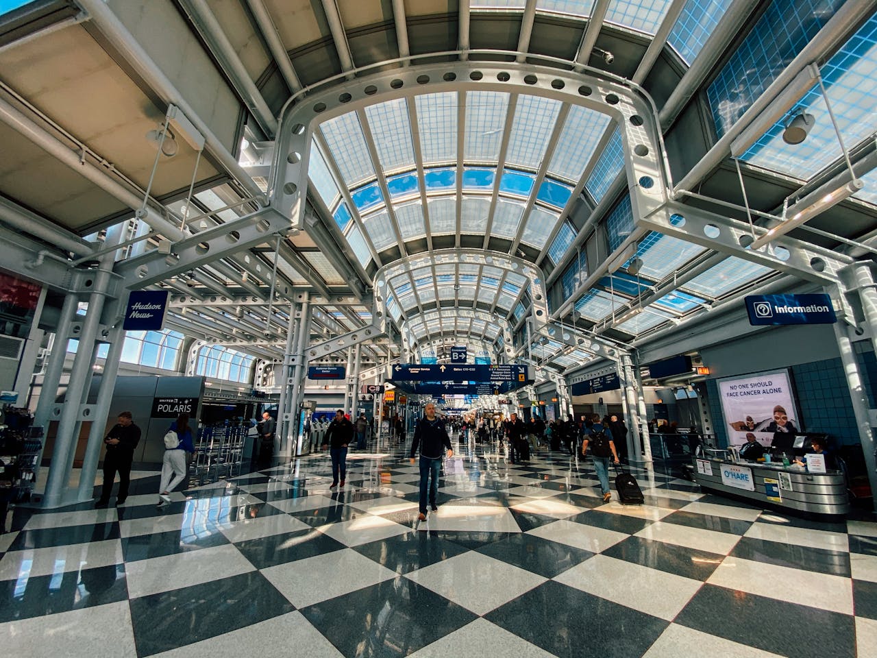 Chicago O’Hare International Airport: Weather Delays and Terminal Maze