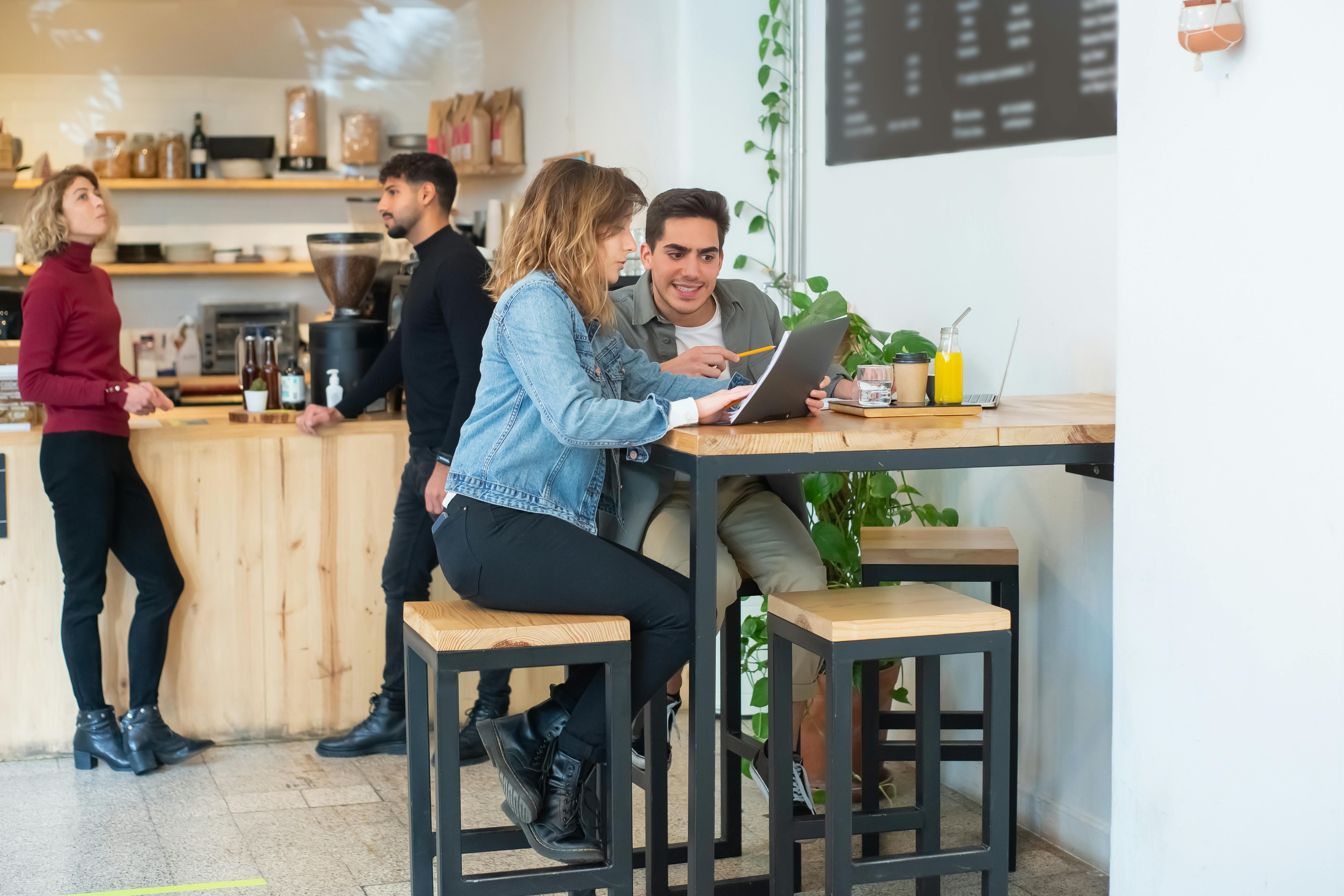 Quieter Cafe Culture and Lower Voices