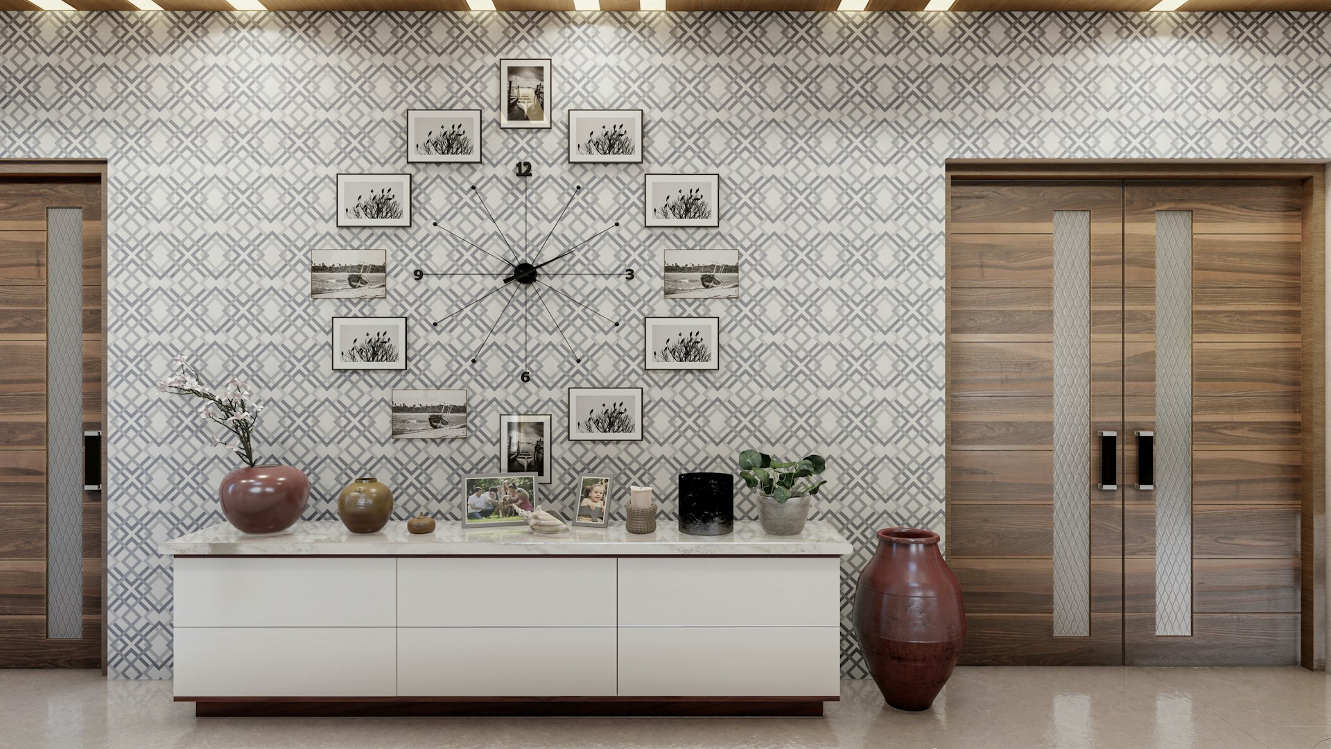 Bold Geometric Wallpaper Prints