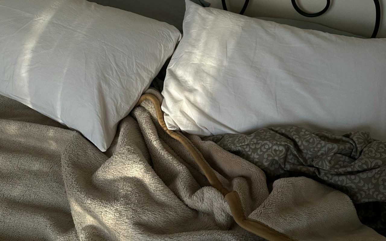 Excess Throw Pillows and Blankets