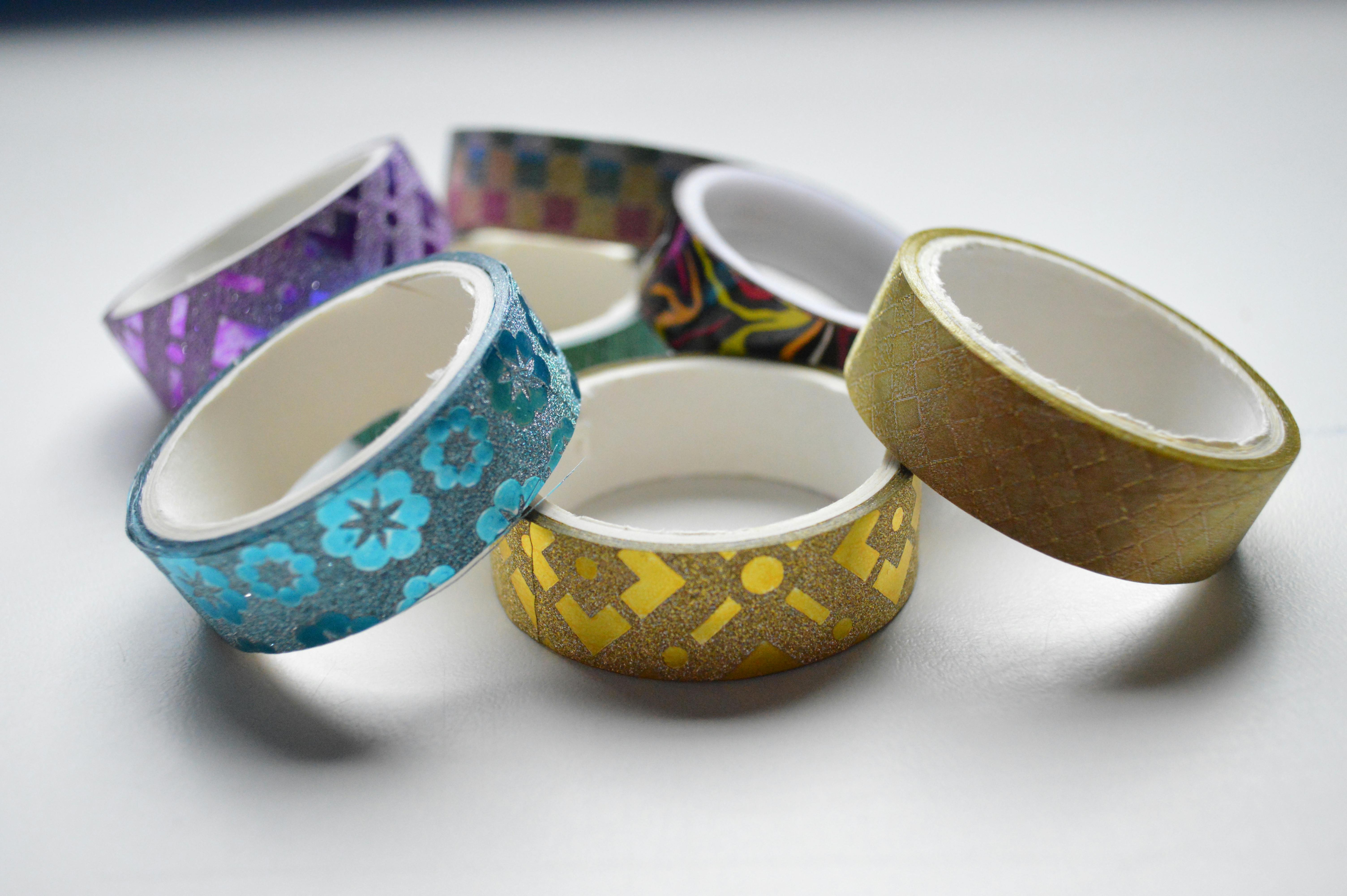 Decorative Washi Tape Layers