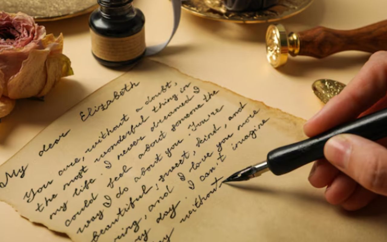 Handwritten Calligraphy And Brush Pens