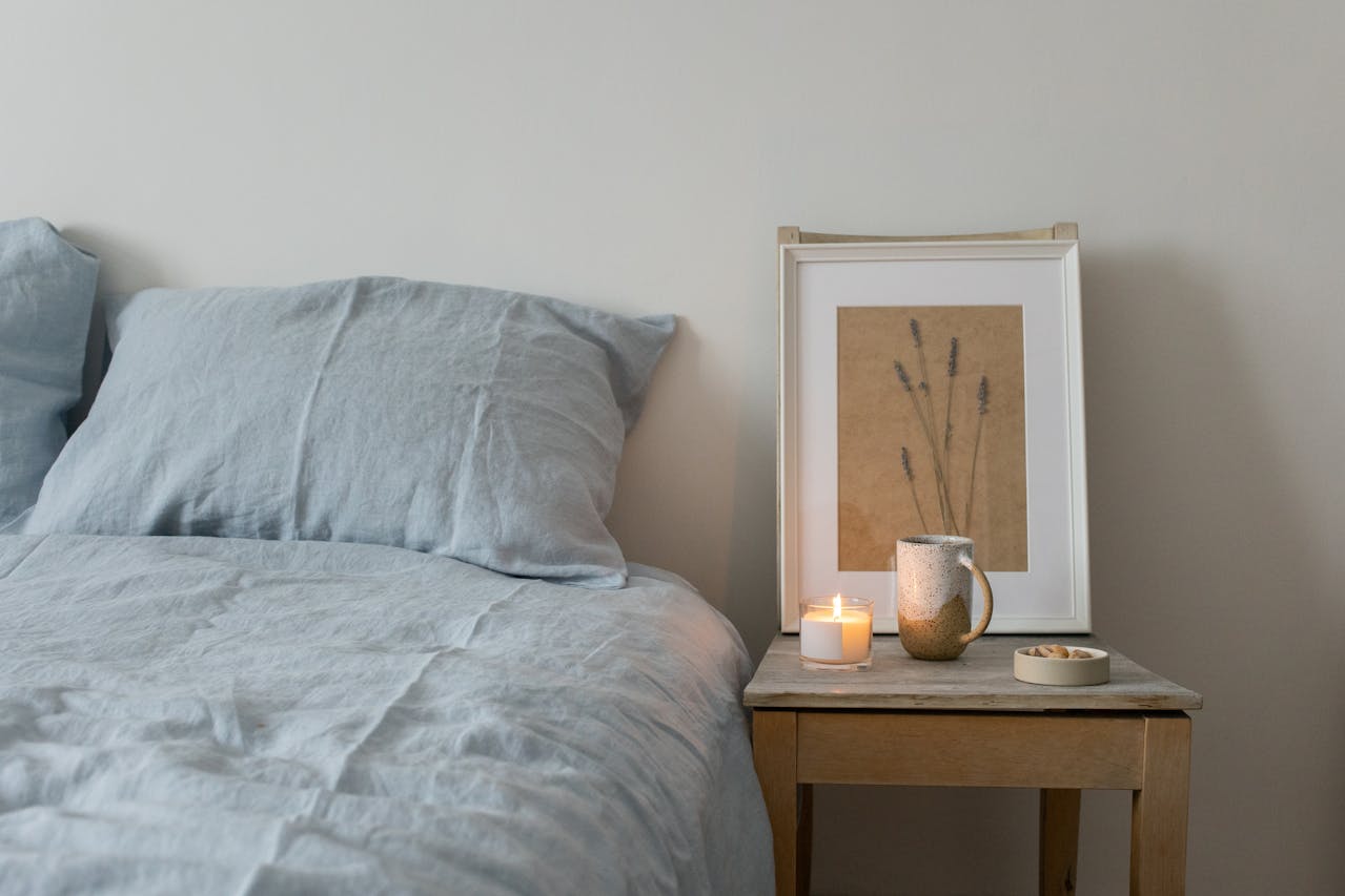 Celestial scented candles