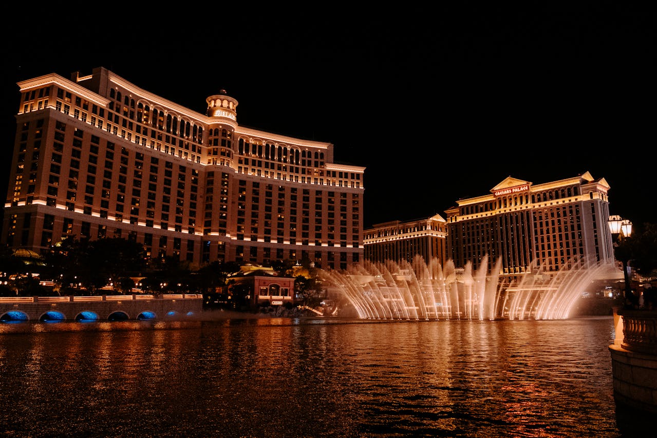 Swim in the Bellagio Fountains