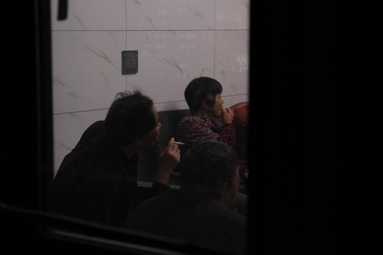 Hospital Waiting Rooms With Smoke