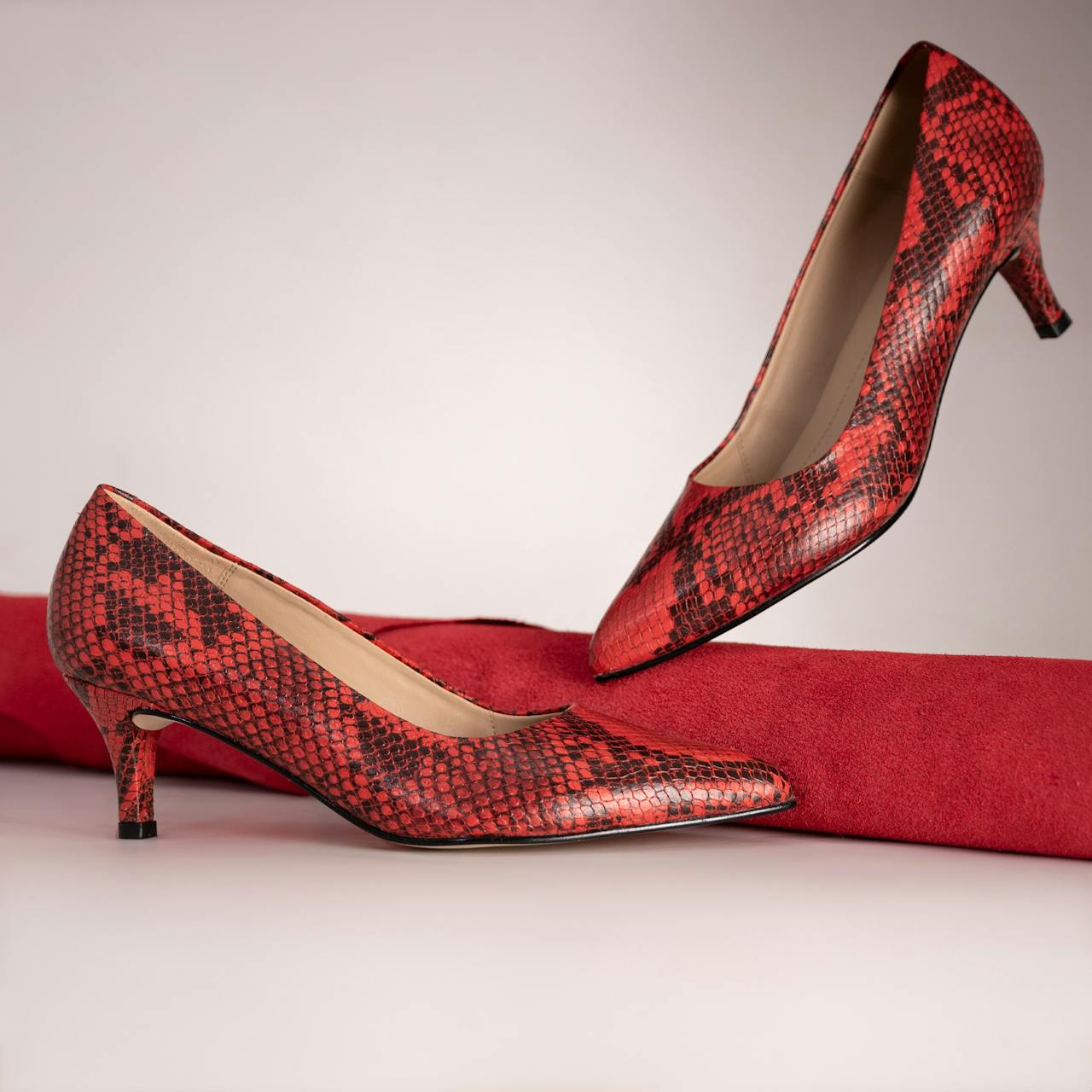 Low-Heeled Pumps