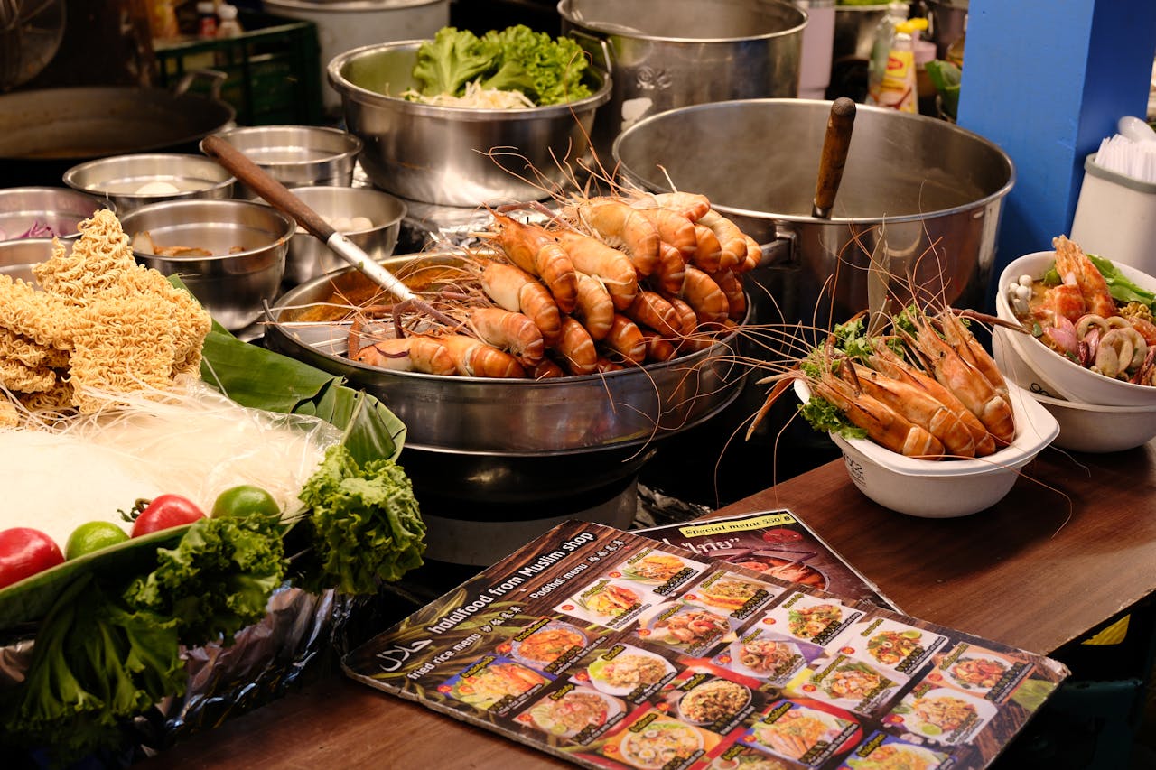 Shrimp and Shellfish Are High-Risk Buffet Items