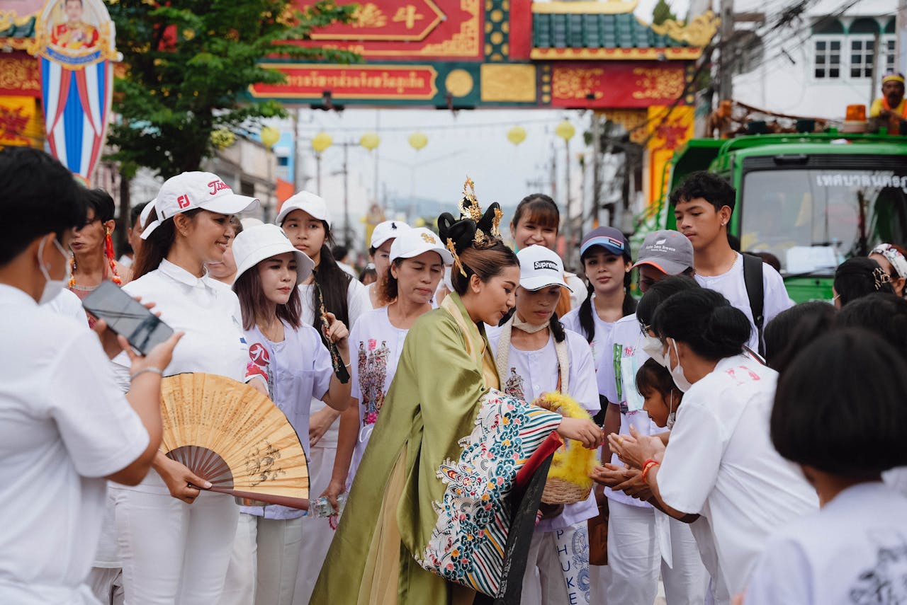 You observe before participating in traditions