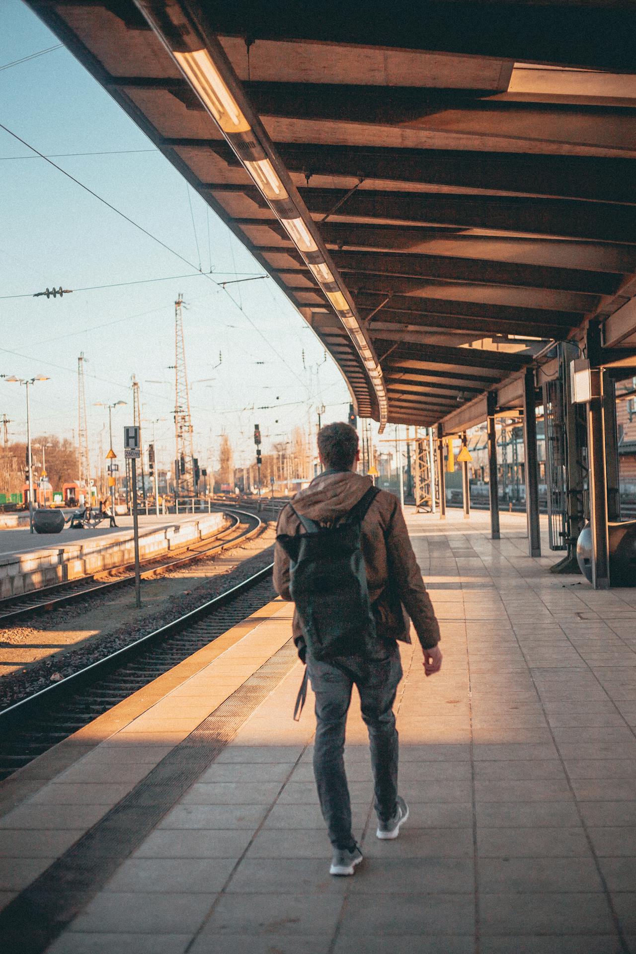 Early Morning Platform Light