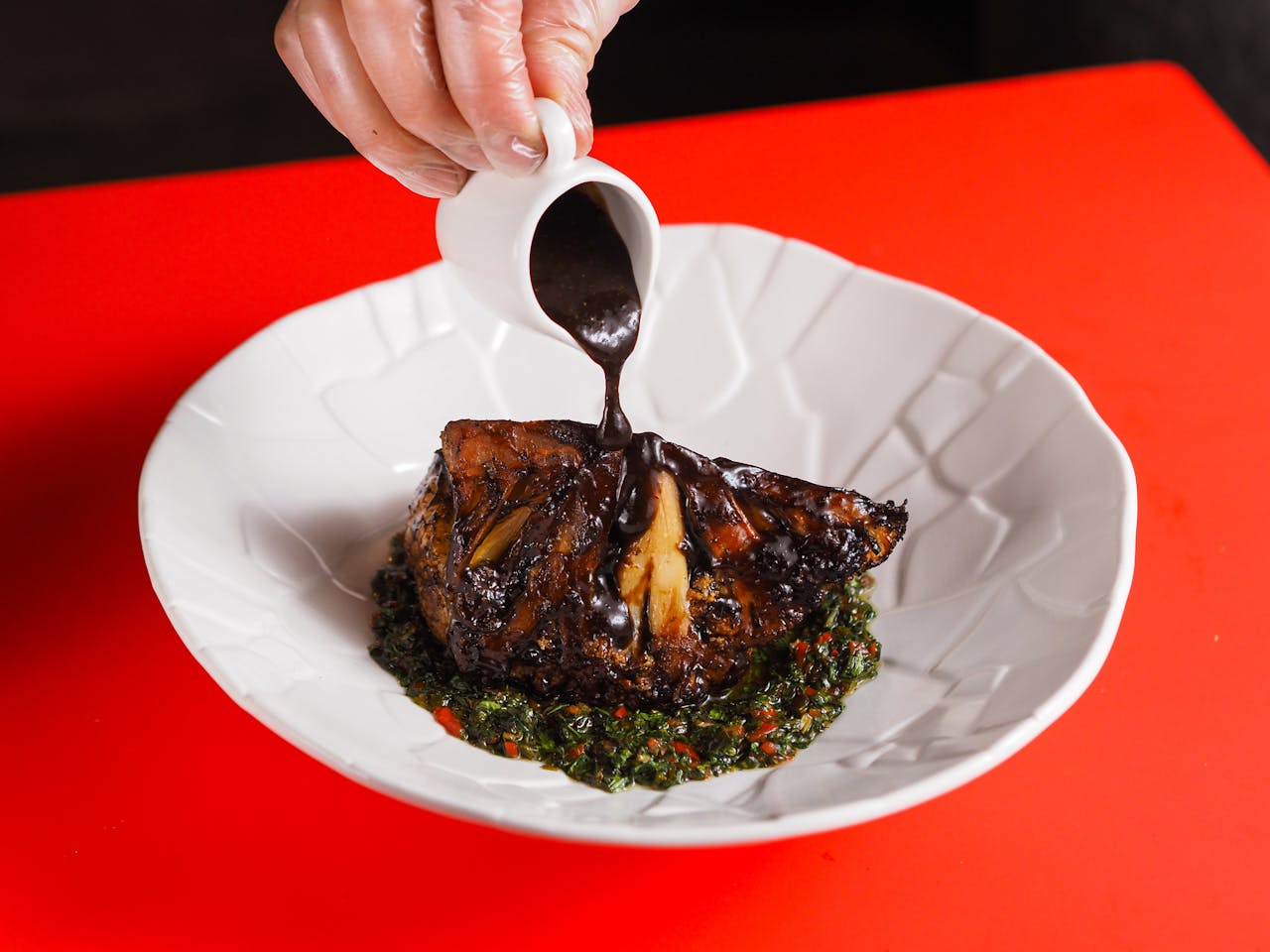 Carving and Saucing at Your Table