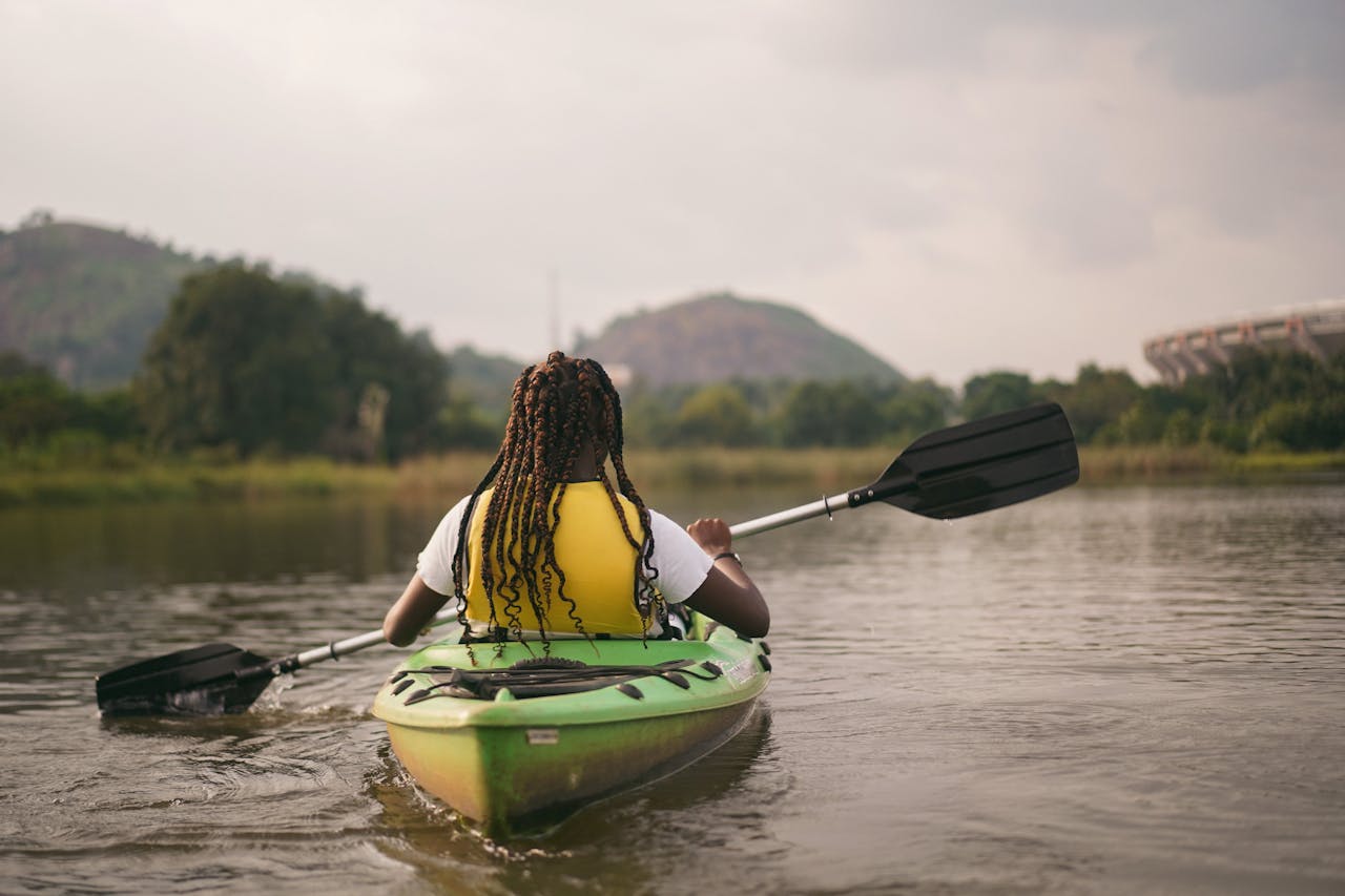Kayaking on Calm Water