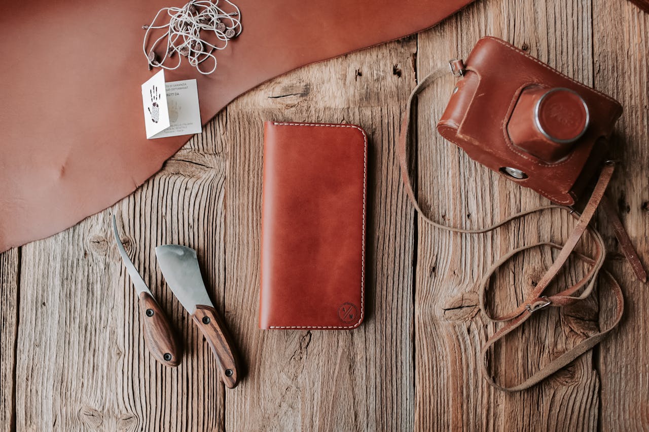 Distressed Leather Accessories That Only Get Better Over Time