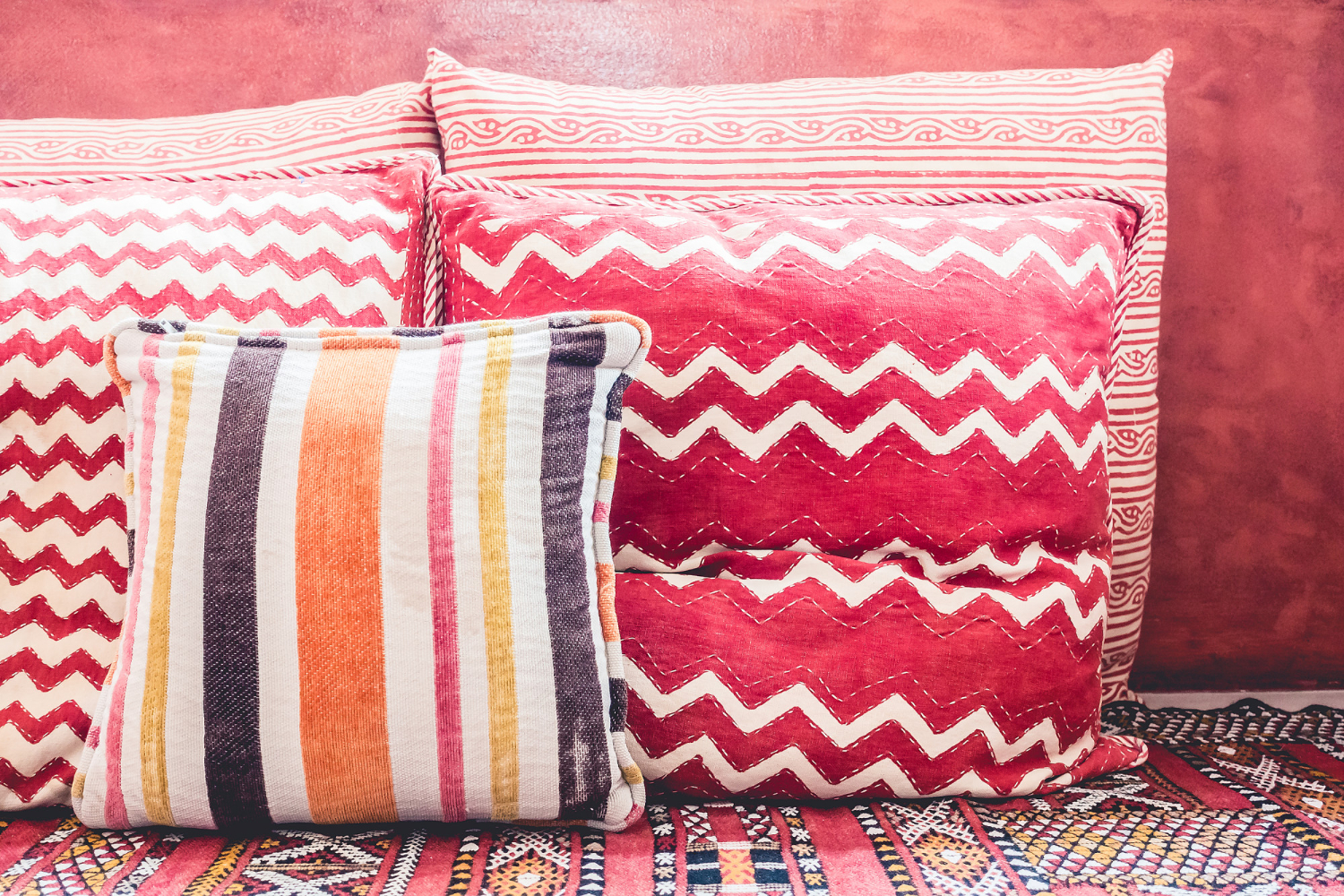 Ankara And Kente Fabric Cushions