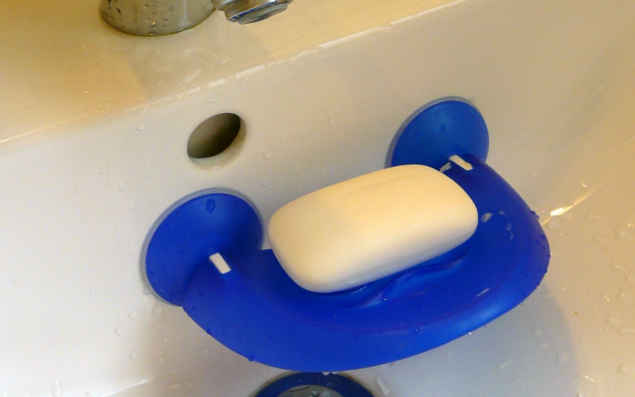 Wall-Mounted Soap Dishes That Never Work