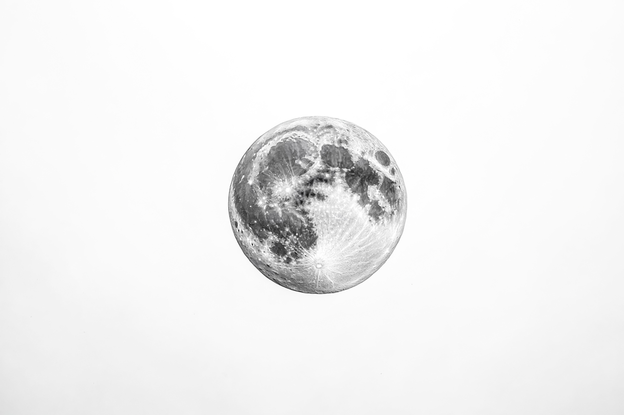 Moon phase wall art