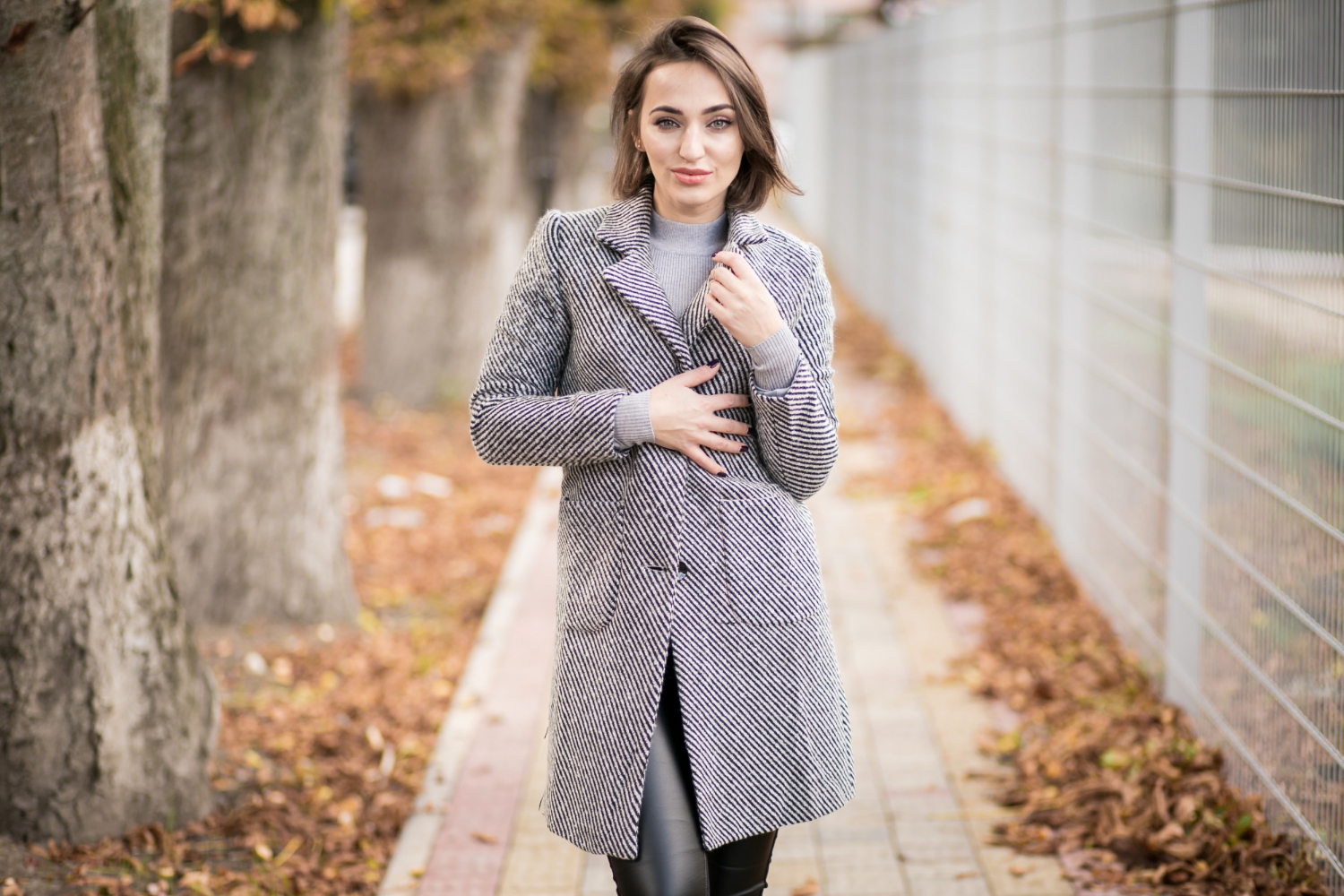 The Heavy Wool Blazer Worn With a Lightweight Tee