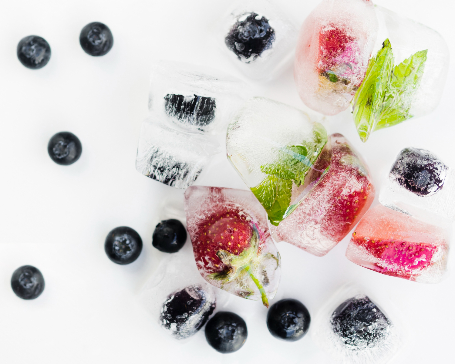 Frozen Drink Mix Ice Cubes