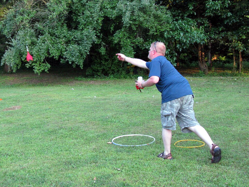 Lawn Darts In The Backyard
