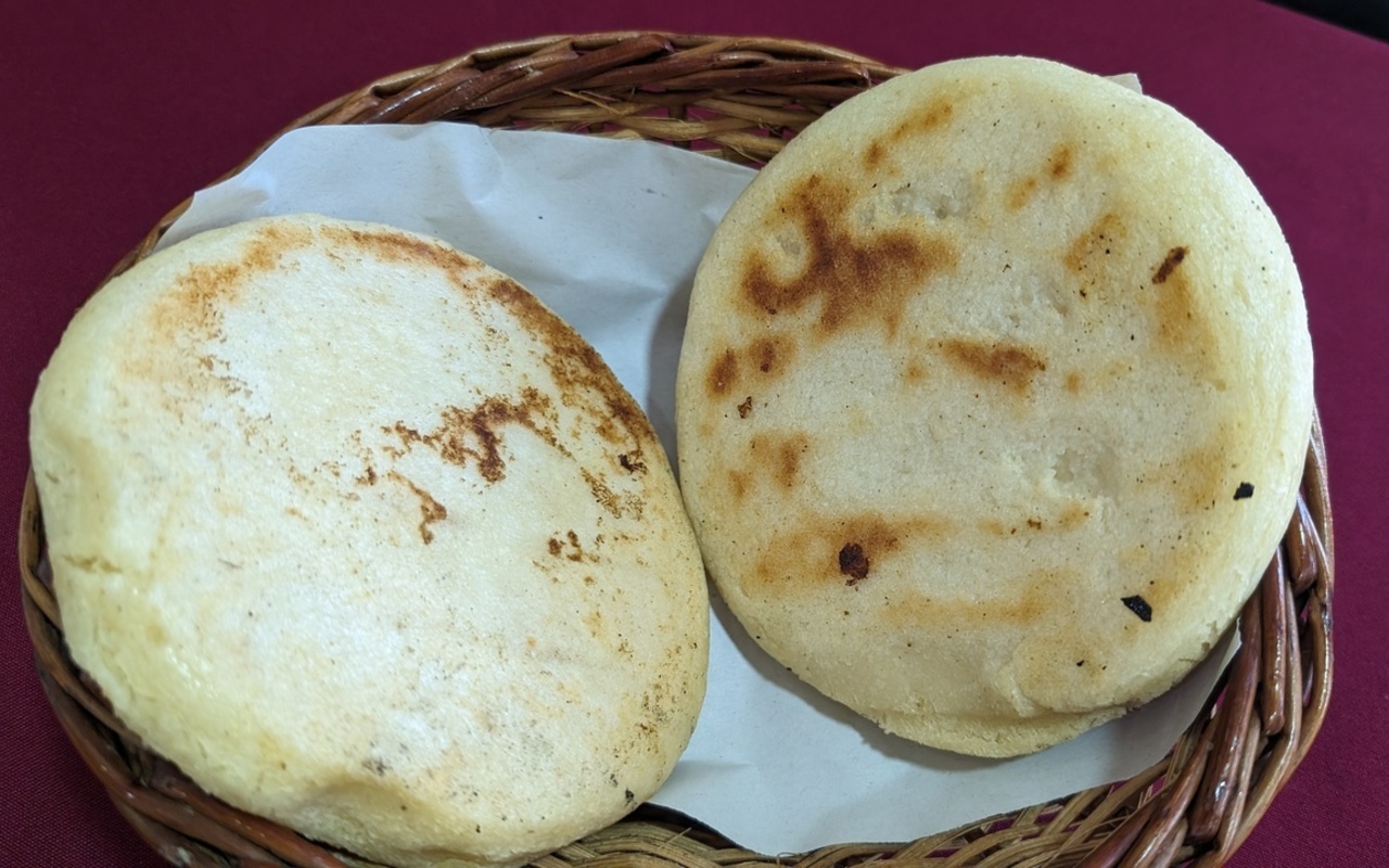 Arepas in Venezuela