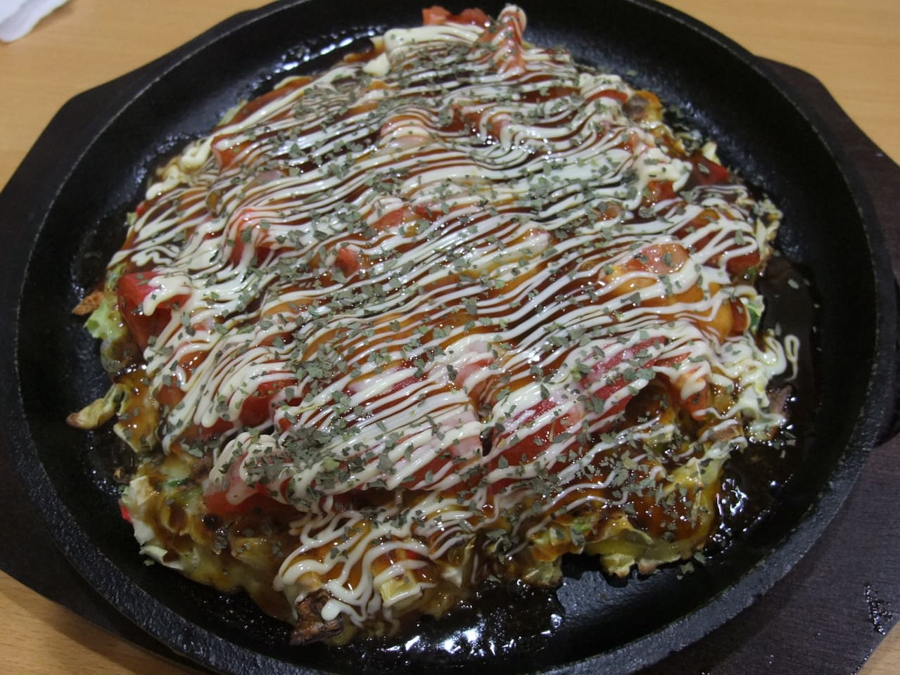 Okonomiyaki in Japan
