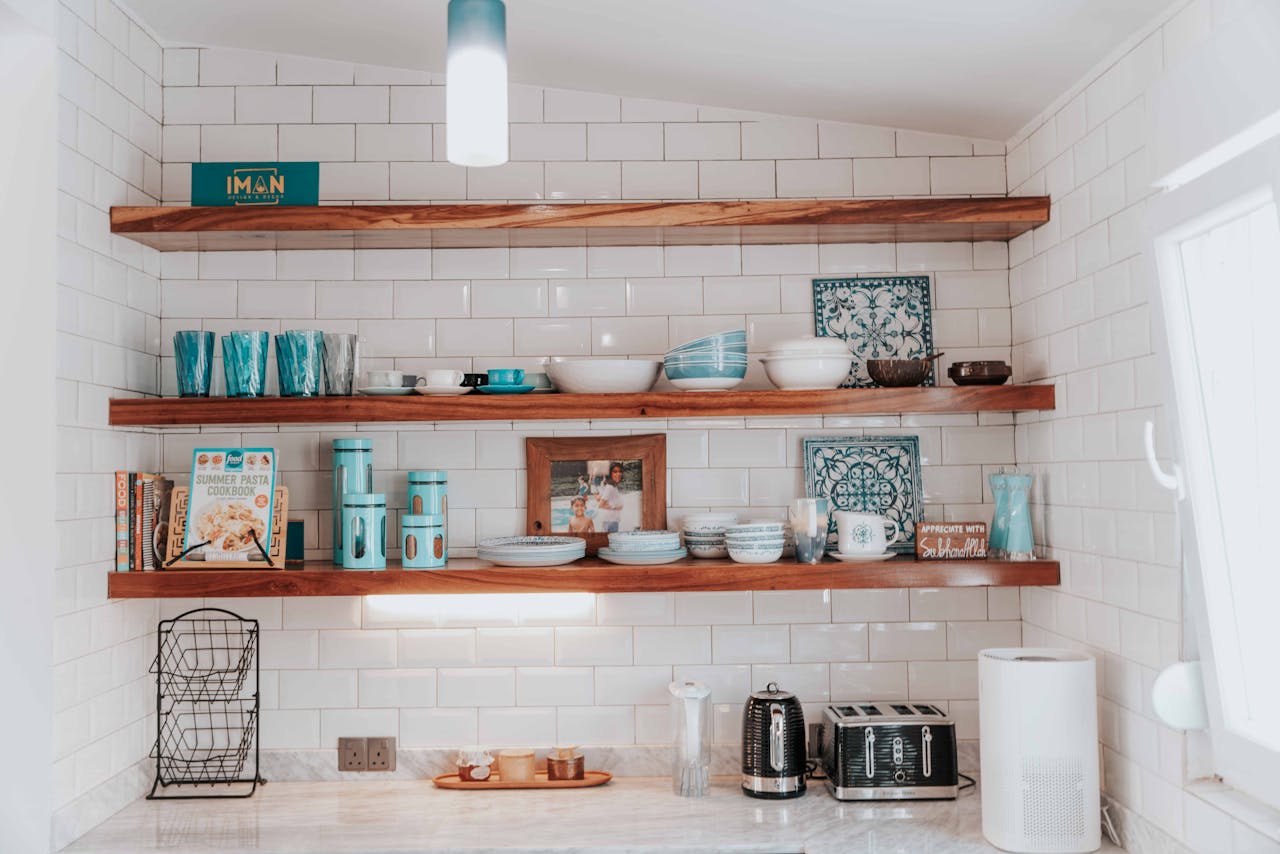 Open Shelving in Kitchens