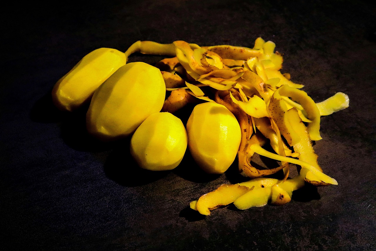 Potato Peels and Starchy Vegetables